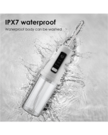 26/5000 Portable and portable dental flusher Intelligent dental cleaner Home dental cleaner with 4 nozzles