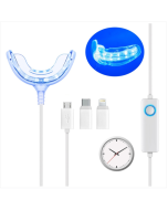 Wire control model 25 minutes timing 16 LED Blue light Tooth set accessories (white)