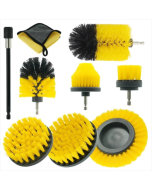 WRS-DS19 9 in 1 electric drill Slit cleaning brush Car washing Tool set (9 sets)