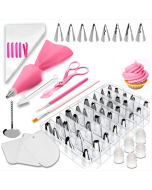 83-in-1 Cake decorating tip Baking kit Frosting pastry coloring kit