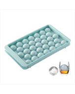 33 round ice hockey mold with lid ice box small marble ice lattice