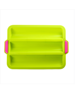 Silicone baguette mold household 3 slot DIY mold