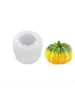 Halloween three-dimensional pumpkin cake DIY aromatherapy candle silicone mold