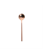 Mini coffee spoon Kitchen dessert spoon Dining Home round stainless steel coffee spoon