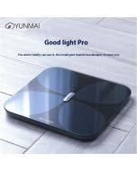 Yunmai good light pro body fat scale weight scale usb rechargeable home model measuring body weight weighing