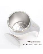 Automatic mixing cup magnetic rotation