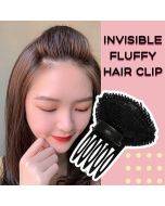 "Subtle and Soft Hair Accessory: The Hidden Fluff Clip"