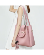 Women Three-piece Set Tassel Handbag Crossbody Bag