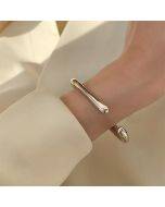 925 Sterling Silver Retro Open Bracelet Handpiece31