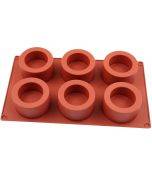 6-cup muffin cake baking mold