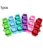 3 cups of love ice grid silicone mold with succulent gypsum mold, randomly shipped in color