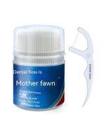 Little Deer Mom Disposable Floss Removal Floss Portable Box Care Floss Stick 50 pieces/box