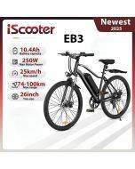 iScooter Electric Bike EB3 for Adult, E-bike Electric City Bike With 500W Motor, 36V 10.4AH Removable Lithium Battery