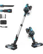 INSE N5T Cordless Vacuum Cleaner, 6-in-1 Rechargeable Stick Vacuum with 2200 m-A-h Battery