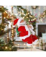 Electric Chimney Climbing Santa Claus Musical Toys