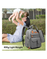 Mochila de Maternidade para bebês multifuncional de grande capacidade portátil Bolsa Maternidade Minimalista Mancro Bolsa