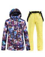 Cozy Couples' Snowboarding Suit - Warm Korean Ski Attire