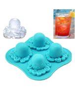 Adorable Octopus Mold Silicone Ice Cube Tools Ice Cream Cube Tray / Ice Mold