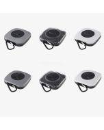 Creative, fashionable, portable, rotating, folding and storing shopping bags, nylon environmentally friendly bags, plastic storage boxes, and random shipping patterns