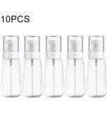LW-MJ04 10 pieces sold, spray bottle, perfume bottle, toner and lotion bottle, 80ml (color: transparent and colorless)