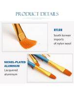 Watercolor Powder Paint Brush Painting Art Supplies