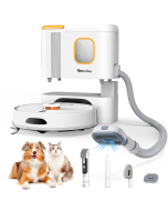 Teendow D20S MAX+ Robot Vacuum and Mop 6000Pa Robot Vacuum Mop Cleans Pet Hair PreciSense LiDAR Navigation App and Voice Control