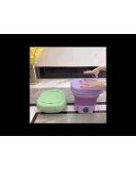 8L Portable Folding Washing Machine: Perfect for Camping, RV, Travel, and Home Use!