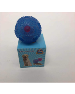 Interactive chewing ball Dog Ball Toy Pet Tooth Cleaning/Chewing/Play, Iq Treatment Food Distribution Education TPR Leakage Machine Cleaning Elastic Watermelon Grinding