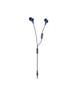 JBL C200SI, Premium in Ear Wired Earphones with Mic, Signature Sound, One Button Multi-Function Remote, Angled Earbuds for Comfort fit (Gun Metal)