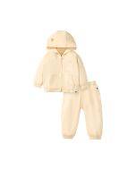 Little maven new girl's sweater suit European and American casual children's suit autumn long-sleeved pure cotton set