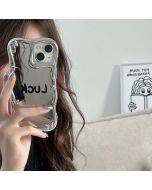 Phone Case For iphone 11 12 13 14 Pro Max Wave Edge Mirror Phone Case Cover