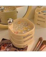 New Multi-layer Rotatable Jewelry Storage Box Earrings Hand Jewelry Box Organizer Ring Boxes