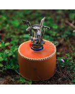 Camping camping integrated mini-stove with electronic ignition portable stove stove stove travel