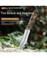 Outdoor Knife Camping Portable Cooking Multifunctional Pocket Knife High Hardness Outdoor Survival Defense Tied Waist Open Sharp Blade Knife