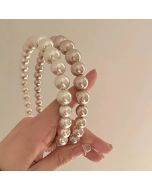 Retro Pearl Hair Band niche design headband gentle wind sweet hair band