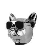 Creative law fighting dog bluetooth speaker touch dog head wireless bluetooth audio subwoofer outdoor portable series HIFI