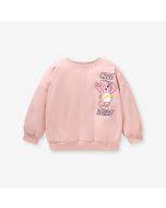 Little maven girls long-sleeved sweater print cute pullover sweater autumn pure cotton children's cartoon top