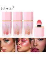 Single color brightening liquid blush rosy expansion color eyeshadow retouching tanning red female face rouge water