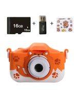 New Fox Children's Camera Front and Rear Dual Camera High Definition Convenient Cartoon Photography Video Children's Gift Toys