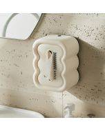 Household light luxury style wall-mounted tissue box bathroom kitchen living room creative spring press desktop paper box