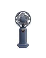 2023 new handheld mini mute small fan desktop small electric fan portable handheld fan support logo