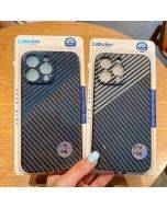 Popular with men Carbon fiber style TPU phone case for iphone 11 12 13 14 plus/pro/pro max