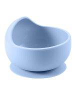 Silicone Suction Bowls Durable for Babies & Toddlers Extra Strong Suction Easy-Release Tab Dishwasher, Microwave & Freezer Safe