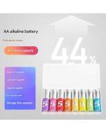 CUKTECH AA high performance alkaline rainbow battery 8pcs