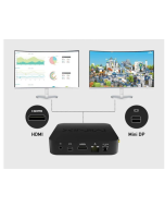 MINIX Z83 MAX Mini PC Intel X5-Z8350 64-bit, 4GB DDR3 128GB eMMC, Windows 10 Pro, 5G WiFi, 4K Output