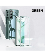 Suitable for Samsung double-sided magnetic tempered glass phone case