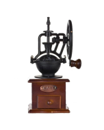 Manual Coffee Grinder Antique Cast Iron Hand Crank Coffee Machine