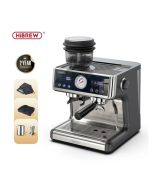 HiBREW Dual Boiler System Barista Pro 20Bar Bean to Espresso Cafetera Coffee Machine with Full Kit for Cafe Hotel Restaurant H7A