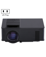 VS-314 Mini Projector 1500ANSI LM LED 800x480 WVGA Multimedia Video Projector, Support VGA / HDMI / USB / TF Card / AV /TV Interfaces