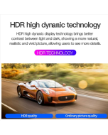 J15Home Mini LED Projector with Tripod Support 1920 x 1080P HD AV / HDMI x 1 / USB x1 / TF x 1